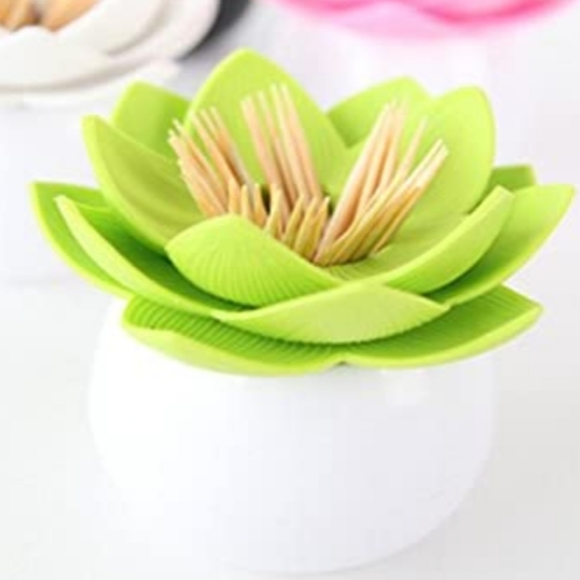 💙 4/$20 Lotus ToothPick Holder - Picture 2 of 5